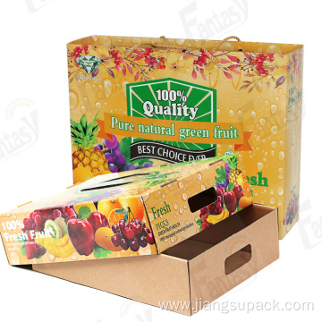Custom Vegetable Fruit Packing Carton Box